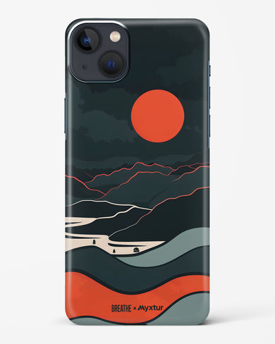 Fiery Nightfall [BREATHE] Hard Case Phone Cover (Apple)