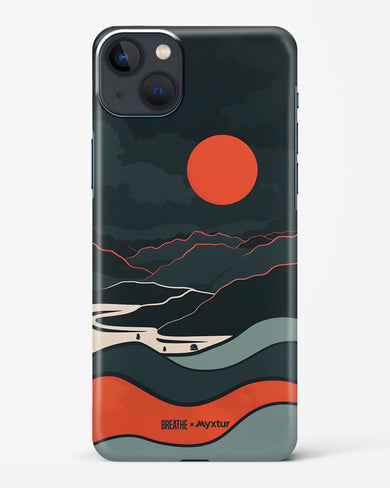 Fiery Nightfall [BREATHE] Hard Case Phone Cover (Apple)