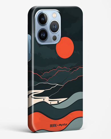 Fiery Nightfall [BREATHE] Hard Case Phone Cover (Apple)