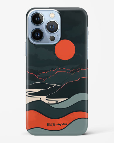 Fiery Nightfall [BREATHE] Hard Case Phone Cover (Apple)