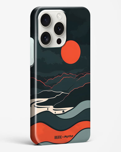 Fiery Nightfall [BREATHE] Hard Case Phone Cover (Apple)