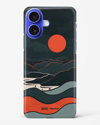 Fiery Nightfall [BREATHE] Hard Case Phone Cover (Apple)