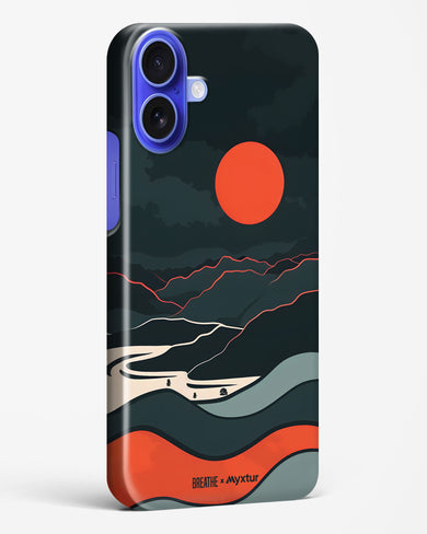 Fiery Nightfall [BREATHE] Hard Case Phone Cover (Apple)