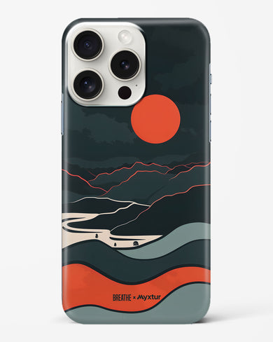 Fiery Nightfall [BREATHE] Hard Case Phone Cover (Apple)