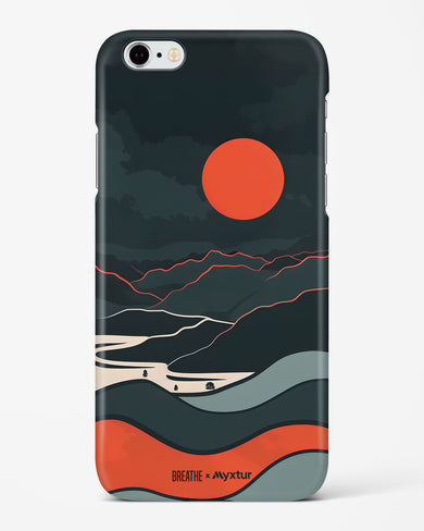 Fiery Nightfall [BREATHE] Hard Case Phone Cover (Apple)