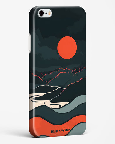 Fiery Nightfall [BREATHE] Hard Case Phone Cover (Apple)