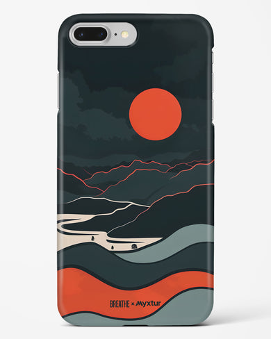 Fiery Nightfall [BREATHE] Hard Case Phone Cover (Apple)