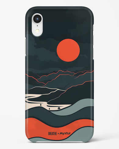 Fiery Nightfall [BREATHE] Hard Case Phone Cover (Apple)