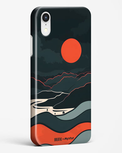 Fiery Nightfall [BREATHE] Hard Case Phone Cover (Apple)