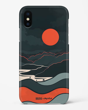 Fiery Nightfall [BREATHE] Hard Case Phone Cover (Apple)