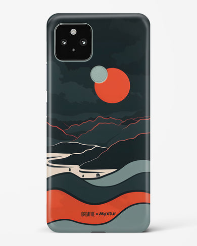 Fiery Nightfall [BREATHE] Hard Case Phone Cover (Google)