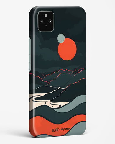 Fiery Nightfall [BREATHE] Hard Case Phone Cover (Google)