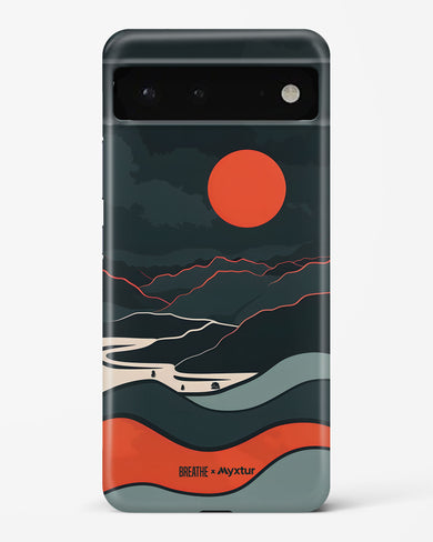 Fiery Nightfall [BREATHE] Hard Case Phone Cover (Google)