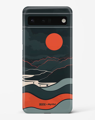 Fiery Nightfall [BREATHE] Hard Case Phone Cover (Google)