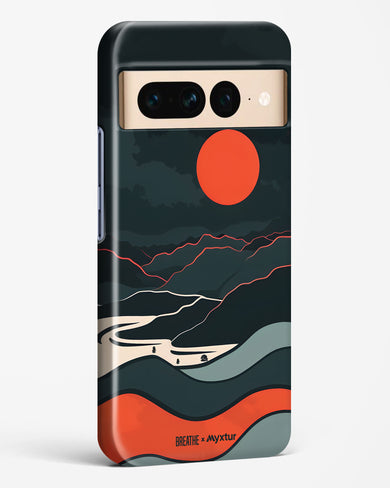 Fiery Nightfall [BREATHE] Hard Case Phone Cover (Google)