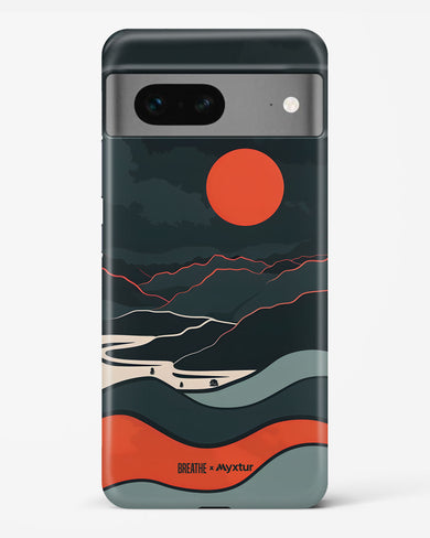 Fiery Nightfall [BREATHE] Hard Case Phone Cover (Google)