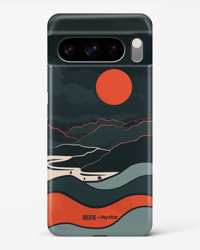 Fiery Nightfall [BREATHE] Hard Case Phone Cover (Google)