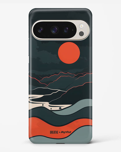 Fiery Nightfall [BREATHE] Hard Case Phone Cover (Google)