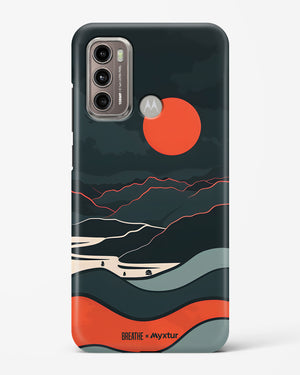 Fiery Nightfall [BREATHE] Hard Case Phone Cover (Motorola)