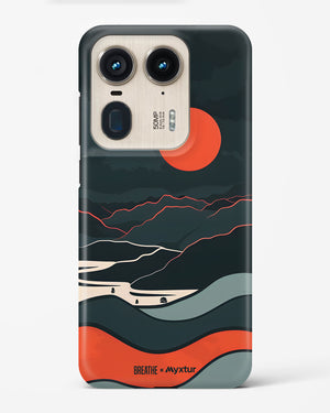 Fiery Nightfall [BREATHE] Hard Case Phone Cover (Motorola)