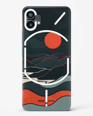 Fiery Nightfall [BREATHE] Hard Case Phone Cover (Nothing)