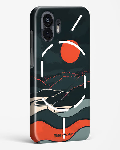 Fiery Nightfall [BREATHE] Hard Case Phone Cover (Nothing)