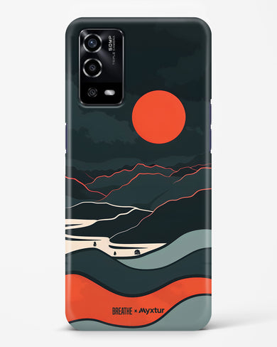Fiery Nightfall [BREATHE] Hard Case Phone Cover (Oppo)