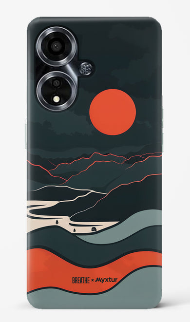 Fiery Nightfall [BREATHE] Hard Case Phone Cover (Oppo)