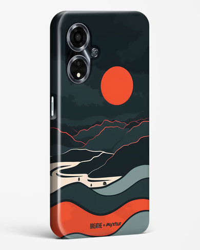 Fiery Nightfall [BREATHE] Hard Case Phone Cover (Oppo)