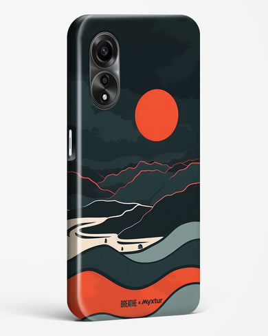 Fiery Nightfall [BREATHE] Hard Case Phone Cover (Oppo)