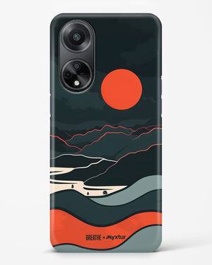 Fiery Nightfall [BREATHE] Hard Case Phone Cover (Oppo)