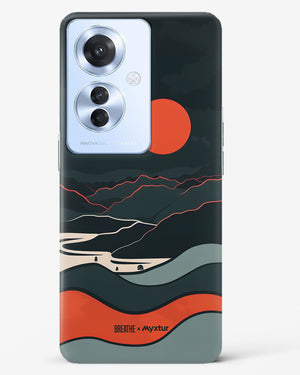 Fiery Nightfall [BREATHE] Hard Case Phone Cover (Oppo)