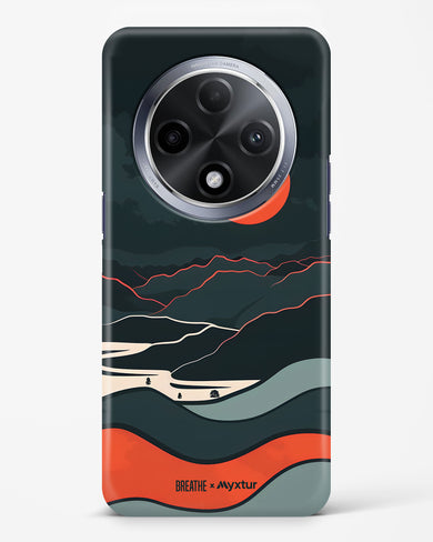 Fiery Nightfall [BREATHE] Hard Case Phone Cover (Oppo)