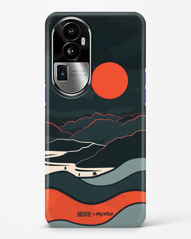 Fiery Nightfall [BREATHE] Hard Case Phone Cover (Oppo)