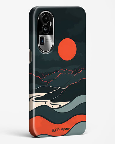 Fiery Nightfall [BREATHE] Hard Case Phone Cover (Oppo)