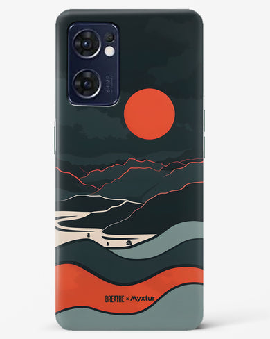 Fiery Nightfall [BREATHE] Hard Case Phone Cover (Oppo)