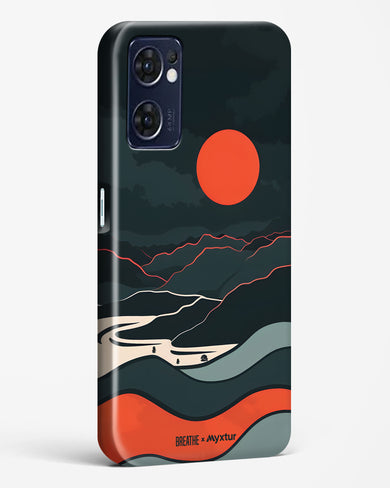 Fiery Nightfall [BREATHE] Hard Case Phone Cover (Oppo)