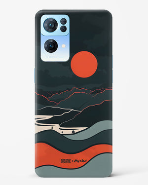 Fiery Nightfall [BREATHE] Hard Case Phone Cover (Oppo)