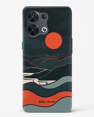Fiery Nightfall [BREATHE] Hard Case Phone Cover (Oppo)