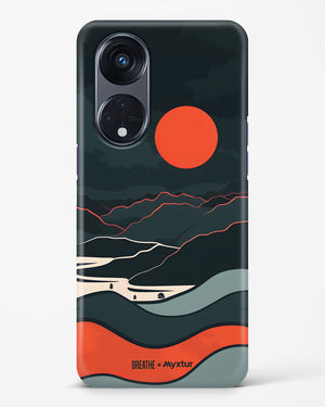 Fiery Nightfall [BREATHE] Hard Case Phone Cover (Oppo)