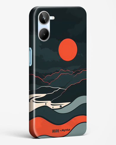 Fiery Nightfall [BREATHE] Hard Case Phone Cover (Realme)