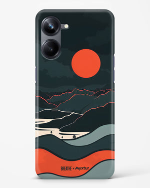 Fiery Nightfall [BREATHE] Hard Case Phone Cover (Realme)