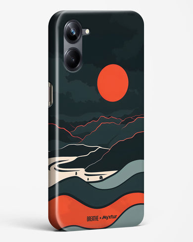 Fiery Nightfall [BREATHE] Hard Case Phone Cover (Realme)