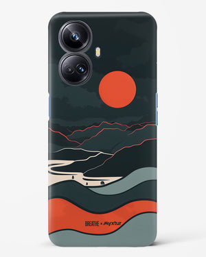 Fiery Nightfall [BREATHE] Hard Case Phone Cover (Realme)