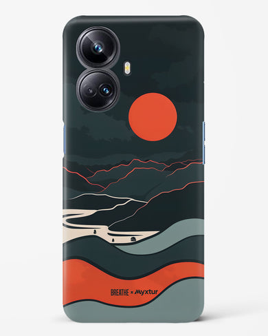 Fiery Nightfall [BREATHE] Hard Case Phone Cover (Realme)