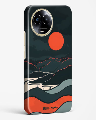 Fiery Nightfall [BREATHE] Hard Case Phone Cover (Realme)