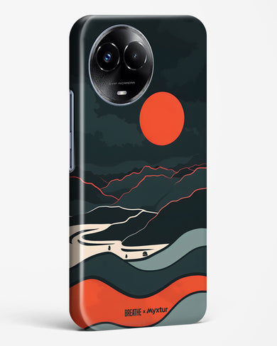 Fiery Nightfall [BREATHE] Hard Case Phone Cover (Realme)