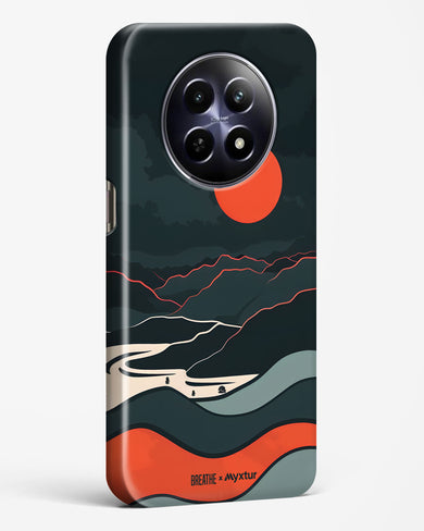 Fiery Nightfall [BREATHE] Hard Case Phone Cover (Realme)