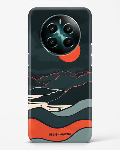 Fiery Nightfall [BREATHE] Hard Case Phone Cover (Realme)