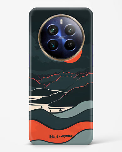 Fiery Nightfall [BREATHE] Hard Case Phone Cover (Realme)